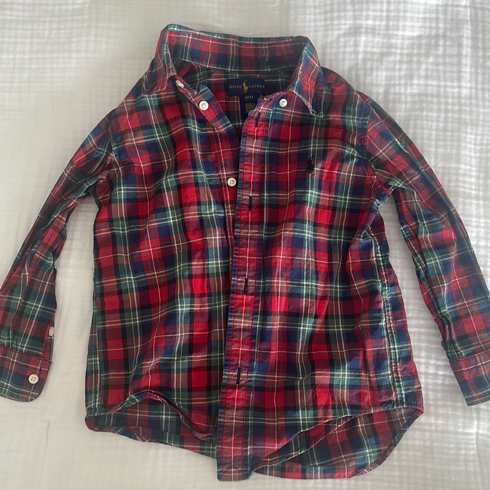 Ralph Lauren boys 3T button down